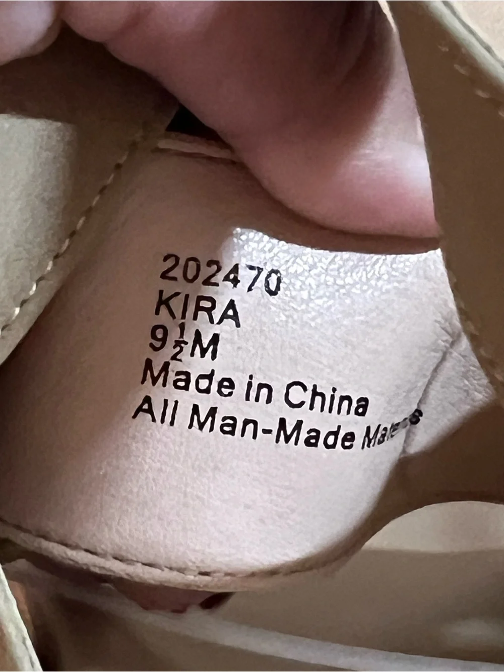 Michael by Michael Shannon Kira Espadrille Sandals Tan Women’s Size 9.5 M